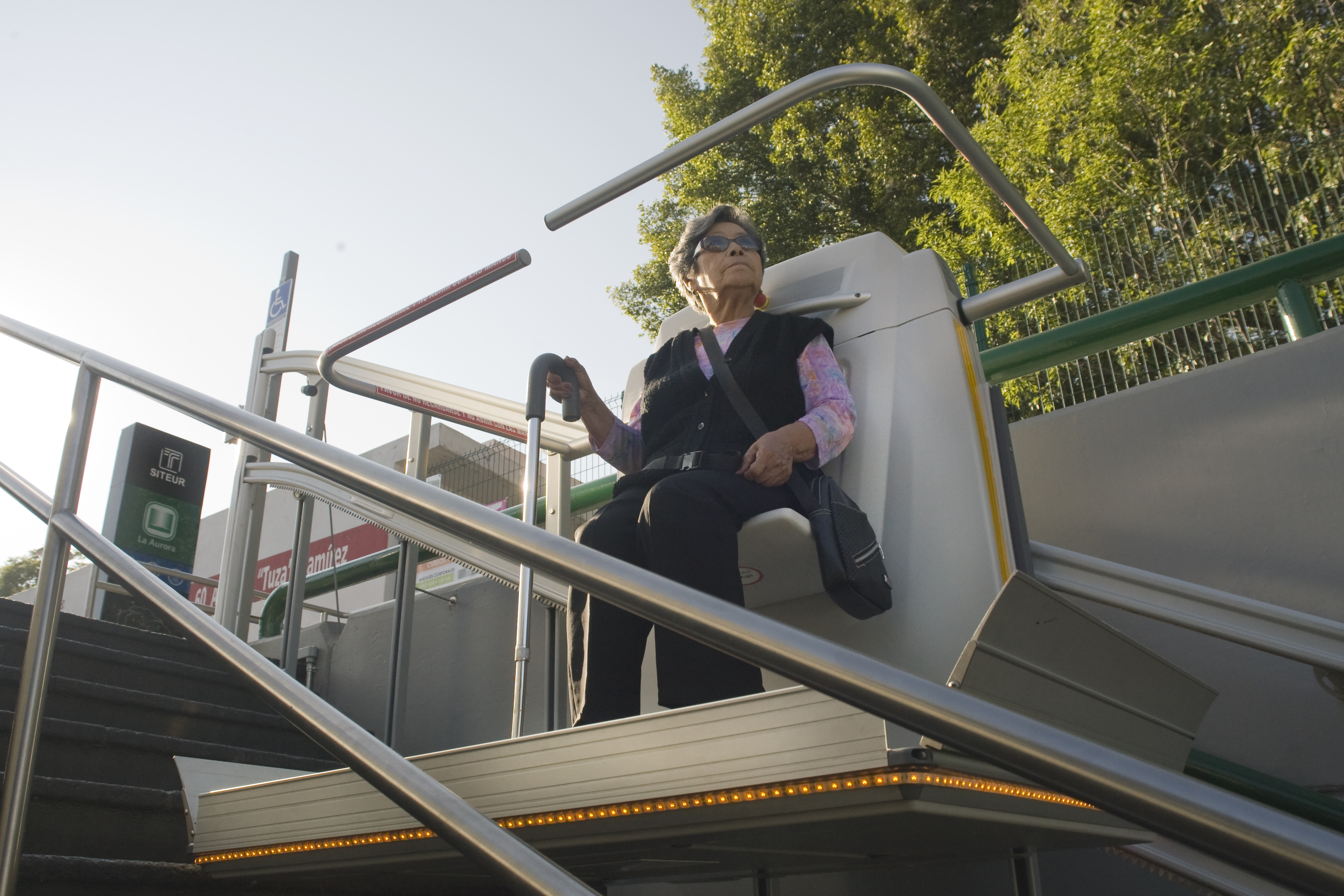 Salvaescaleras de plataforma: